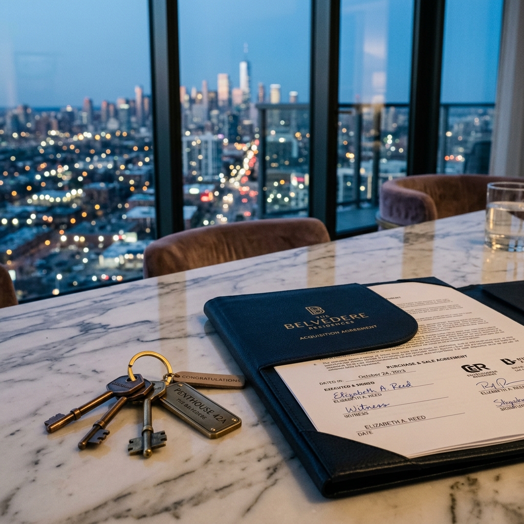 Signed Escrow Contract Folders and Keys
